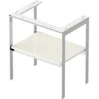 Duravit White Tulip Metallkonsole mit Ablage, WT45400H4H4