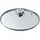 Fackelmann Chefkoch Premium Pfannenglasdeckel ø28cm – Edelstahl Knauf mit exklusivem Logo, Spülmaschinenfest, Elegantes Design, Perfekte Passform – Silber
