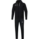 Jako Jogginganzug Base mit Kapuze schwarz 140