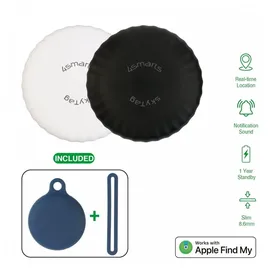 4smarts SkyTag Slim 2er Set schwarz, weiß