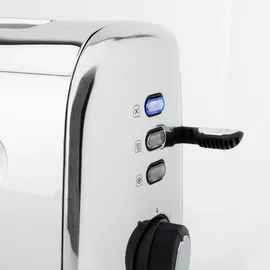 h.koenig TOAS32 Toaster Schwarz/Silber