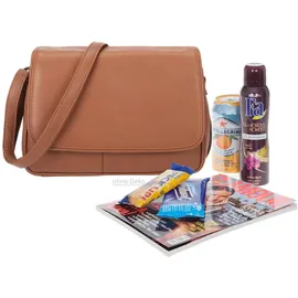 Alessandro Salvatore Florenz 12975 Schultertasche Leder Brown