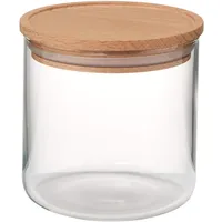 Eva Vorratsglas mit Holzdeckel 0,4 Liter