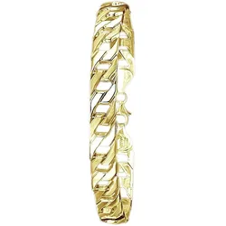 Panzerarmband FIRETTI "Schmuck Geschenk Gold 333 Goldarmband Panzerkette", gold (gelbgoldfarben), Armbänder, Herren, Gelbgold 333
