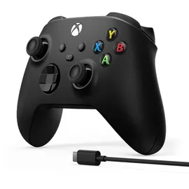 Microsoft Xbox Wireless Controller carbon black inkl. USB-C Kabel