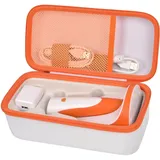 Boobowl Tasche für Ravensburger für Tiptoi Ladestation Stift 00111/00112/ 00159/00806/ 00801, Kompakt Hülle für Tiptoi Starterset für Ladegerät, Datenkabel -(Nur Box) (weiß)