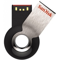 Sandisk Cruzer Orbit 32 GB - Speicherstick - schwarz/silber USB-Flash-Laufwerk schwarz|silberfarben