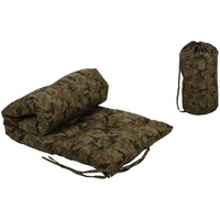 [vita-line]  Futon military look Reisematratze Rollbar Gästematratze incl. Bag