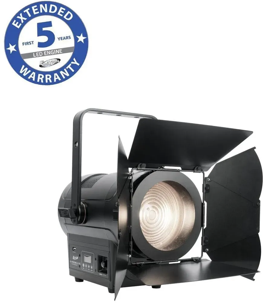 Elation KL Fresnel 6 FC, 10°-32°, 220 W, RGBMA, DMX, schwarz