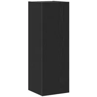 VidaXL Wand-TV-Schrank Schwarz Eiche 30,5x30x90 cm aus Holzwerkstoff