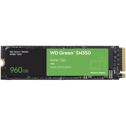 WD Green SN350 NVMe SSD WDS960G2G0C - SSD - 960 GB - intern - M.2 2280 - PCIe 3.