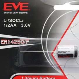 Eve ER14250P Lithium Batterie mit axialem Drahtanschluss