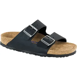 Birkenstock Arizona SFB Natural Leather, Oiled black Größe: 36