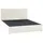 Atlantic Home Collection Alva 160 x 200 cm Weiß