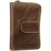 Geldbörse BAGAN, braun, Leder, vintage, casual, Kleinlederwaren, echt Leder