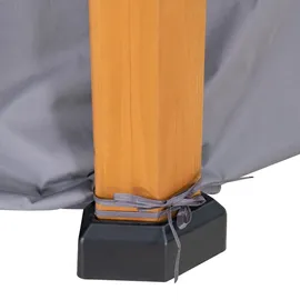 Sunjoy Vorhang für Zedernholz Gazebo 395 cm x 395 cm