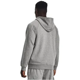 Under Armour Rival Fleece Kapuzenjacke Herren 025 castlerock light heather/white M