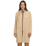 Betty Barclay Strickmantel mit Kragen in Beige | Gr.: 38