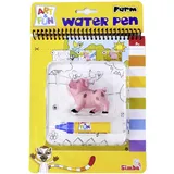 Simba A&F Water Pen Bauernhof Malbuch
