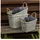 Hti-Living Pflanzkübel Stilvolle Pflanzkörbe im 3er-Set (Set, 3 St., 3 Pflanzkörbe mit abgestuften Größen ohne Deko), Blumentopf Pflanztopf beige