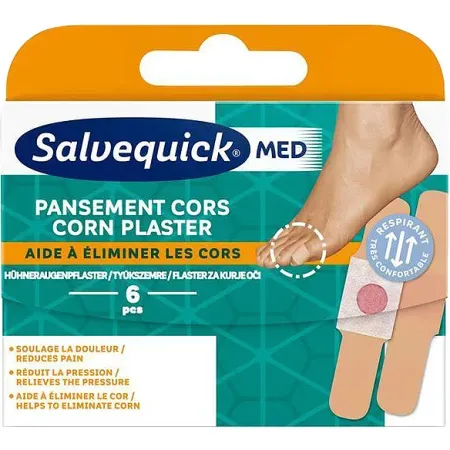 Salvequick Hühneraugenpflaster 6 Stück