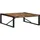 vidaXL Couchtisch Mehrfarbig Altholz 100 x 100 x 35 cm