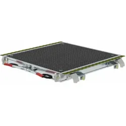 Munk Gleispodest fahrbar GFK Gitterrost