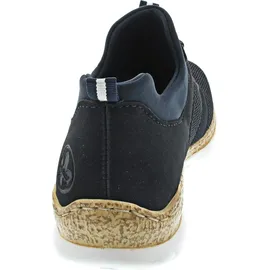 Rieker N4290 Damen Slip-On Sneaker Blau 39