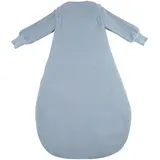 Sterntaler Schlafsack mit Armen 100 cm Rexi - Kinder und Baby Schlafsack aus Jersey in Waffeloptik, mit Ärmeln, gefüttert mit Jersey, leicht wattiert, seitliche Kabelöffnung, TOG -blau