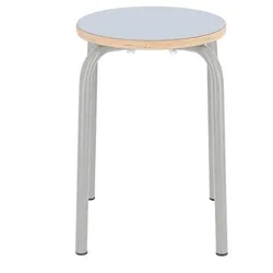 Jan Kurtz Paris Hocker Stahlrohr - Taupe