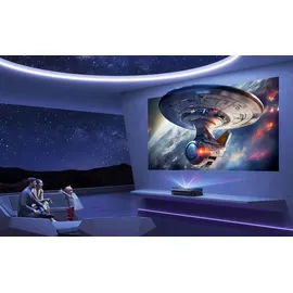 awol vision LTV-2500 4K Triple Laser Ultrakurzdistanz Beamer, HDR10+|150"|Atmos
