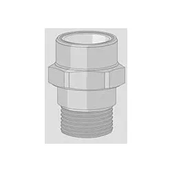 Friatherm Friatec Übergang Verschraubung kurz 75540720000 zum Kleben, 32 mm x R 1, Aussengewinde