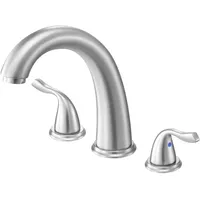 Vevor römische Badewannenarmatur Wannenarmaturen-Set mit 3 Löchern & 2