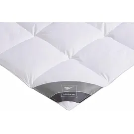 Haeussling Daunenbettdecke HAEUSSLING "Königstraum - First Class", weiß, B:155cm L:220cm, Füllung: 90% Daunen, 10% Federn, Bettdecken, Hohenstein geprüft