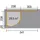 Weka Designhaus 213 B 5,41 x 2,38 m natur mit Anbau