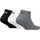 Puma Sneakersocken 3er Pack Schwarz/Weiß/Grau 31-34