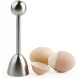 Eierköpfer Edelstahl Eier Cutter für Weiches Harte Gekochtes Eier Cracker eierschale Abscheiderentferner
