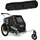 BURLEY Bark Ranger Standard Regenverdeck schwarz 2024