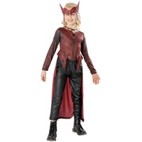 Rubies Offizielles Marvel Dr Strange in the Multiverse of Madness Scarlett Witch Deluxe Kinder-Kostüm, Alter 7–8 Jahre