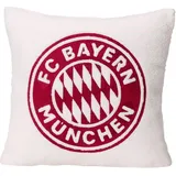FC Bayern München Dekokissen 2023 Weiß Unisex 45 x 45 cm