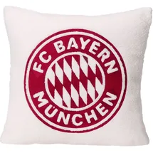 FC Bayern München Dekokissen 2023 Weiß Unisex 45 x 45 cm