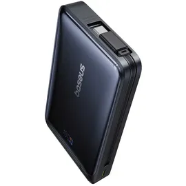 Baseus Nomos Qi2 10000mAh 45W s kabelem USB-C černá - Schwarz