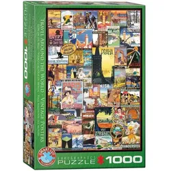 Eurographics 6000-0755 - Reise um die Welt , Puzzle, 1.000 Teile