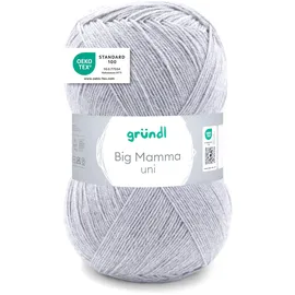 Gründl Wolle Big Mamma mittelgrau 400 g / 1040 m 1 St.