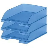 Leitz Briefablage DIN A4 blau-transparent