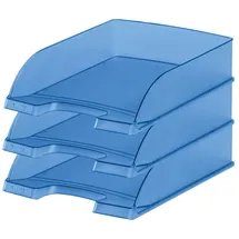 Leitz Briefablage DIN A4 blau-transparent