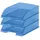 Leitz Briefablage DIN A4 blau-transparent