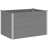 vidaXL Garten-Hochbeet WPC 150 x 100 x 91 cm Grau