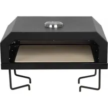 Habitat et Jardin Holzkohlengrill schwarz