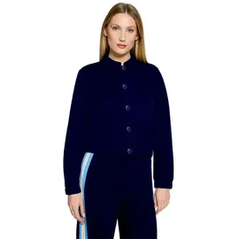 Cartoon Casual-Jacke mit aufgesetzten Taschen 42